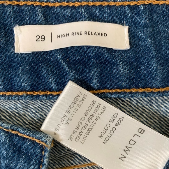 BLDWN High Rise Relaxed Jeans - Picture 2 of 6